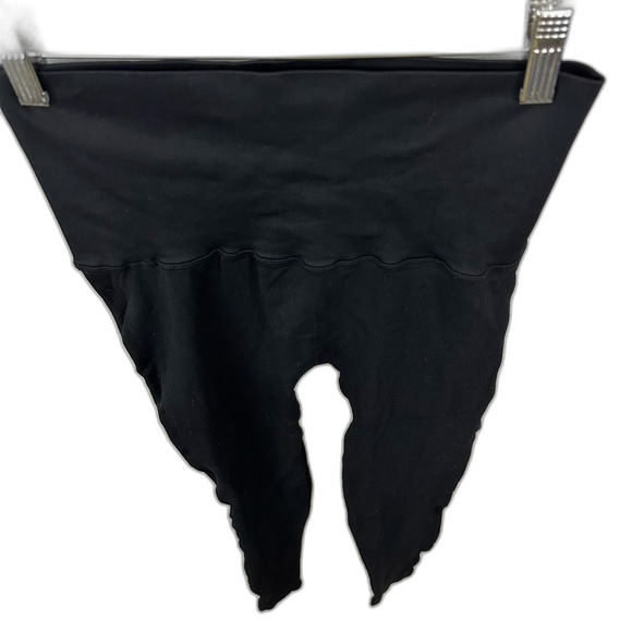 Commando Black High-Waist Workout Leggings Size Medium/Large - Picture 3 of 14